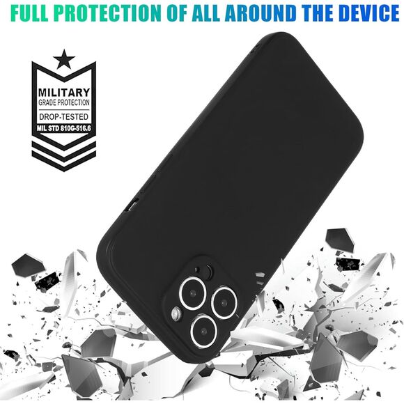 Shockproof Phone Case Iphone 13 Pro 6.1 in Black (3940) - Picture 2 of 5